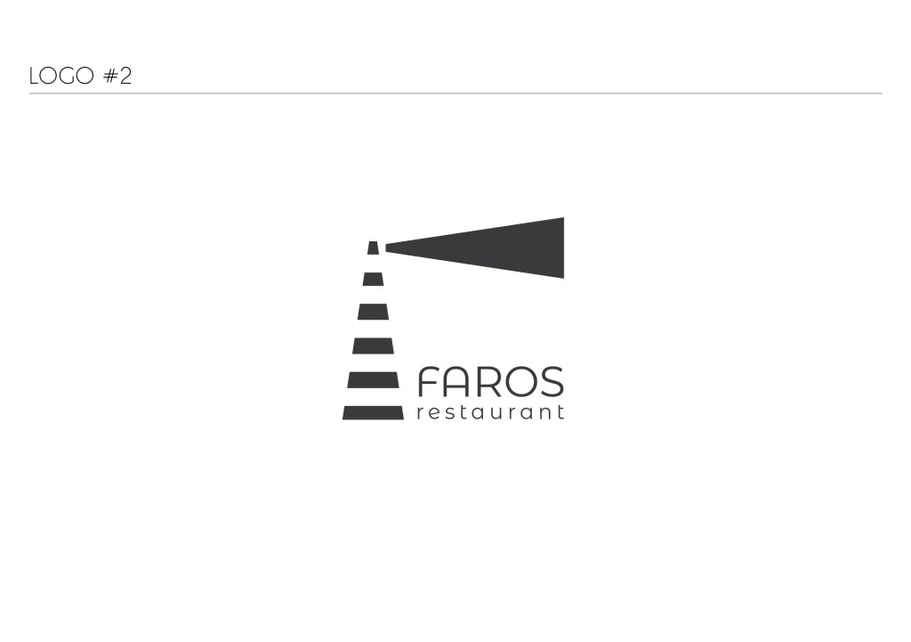faros restaurant branding design - logo #2