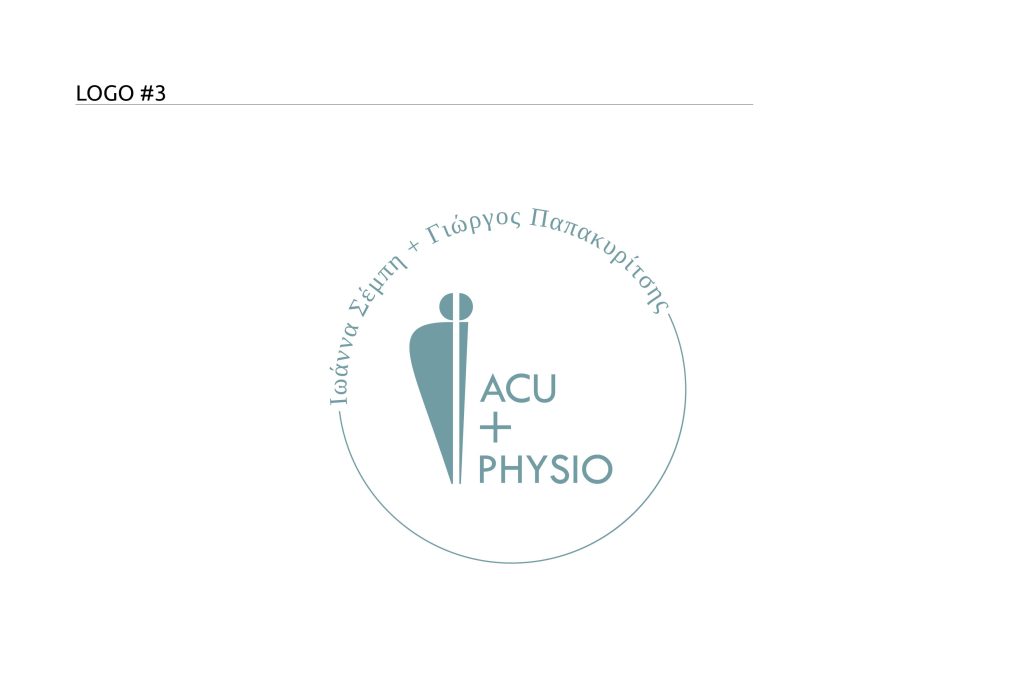 acu physio - physioptherapy clinic branding design - logo 3