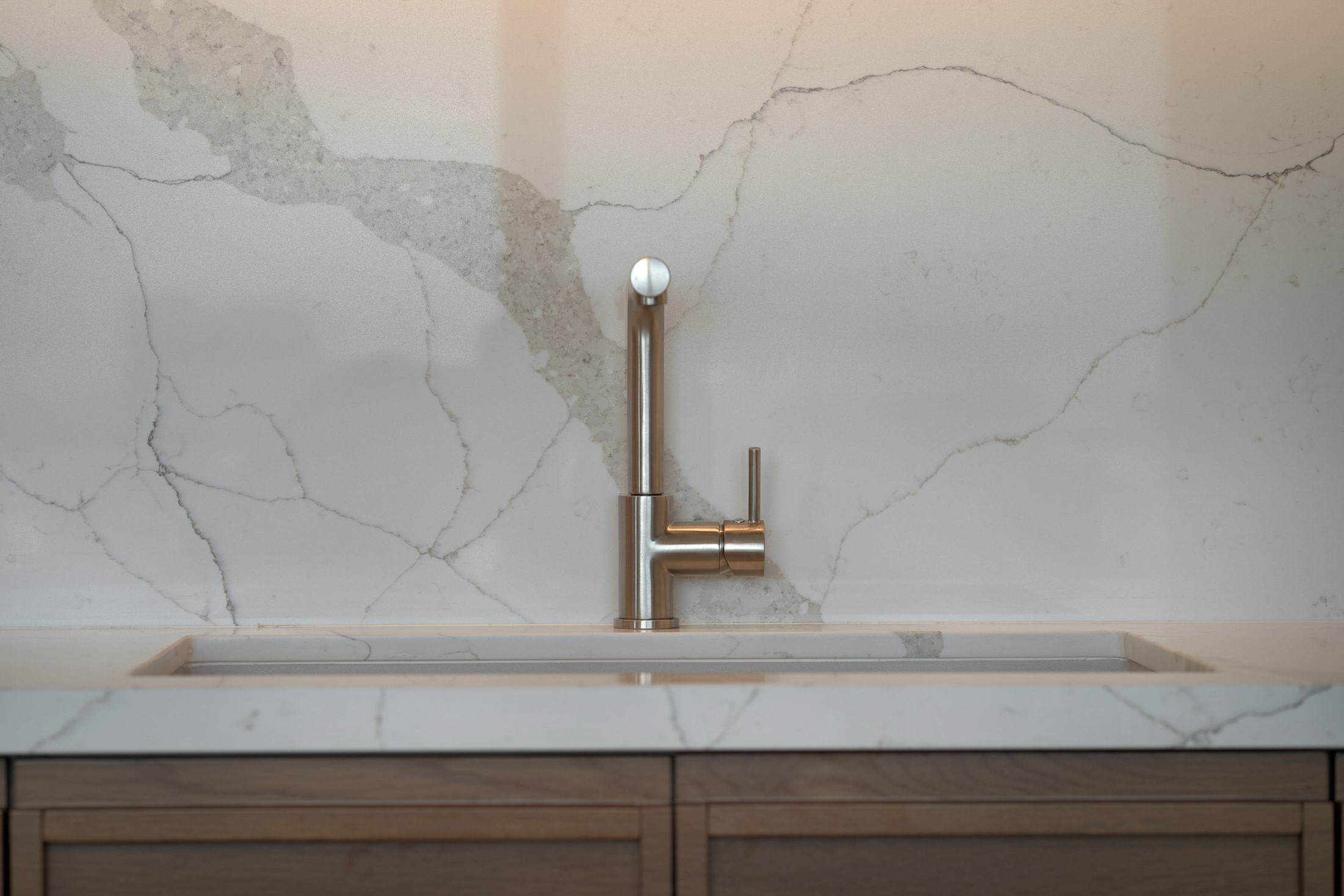 Kitchen of a renovated apartment in Thessaloniki - sink detail