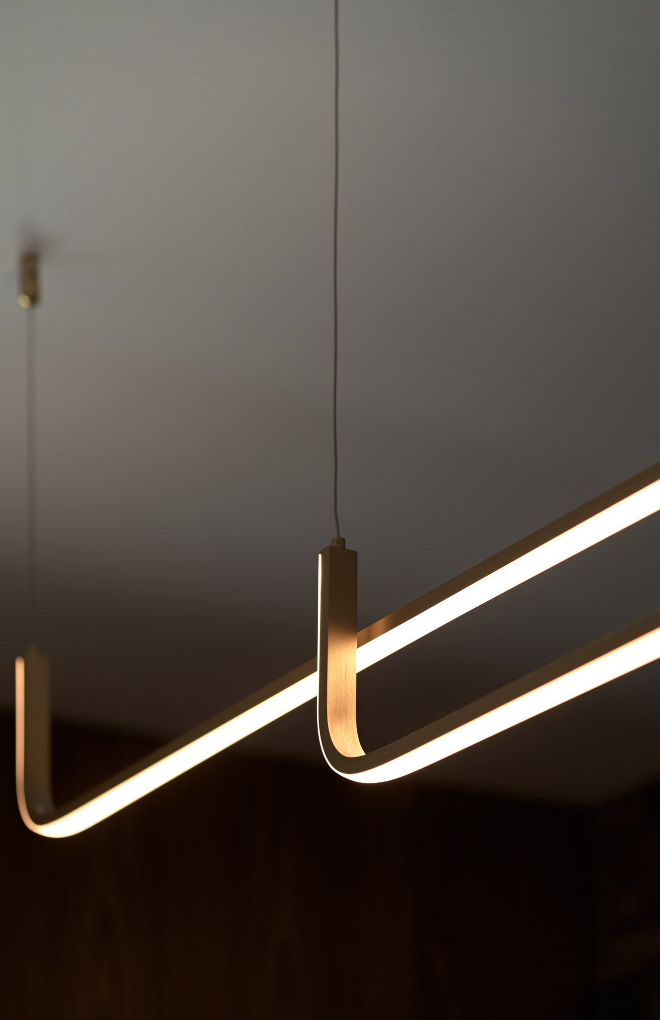 Renovated apartment in Thessaloniki - lamp detail